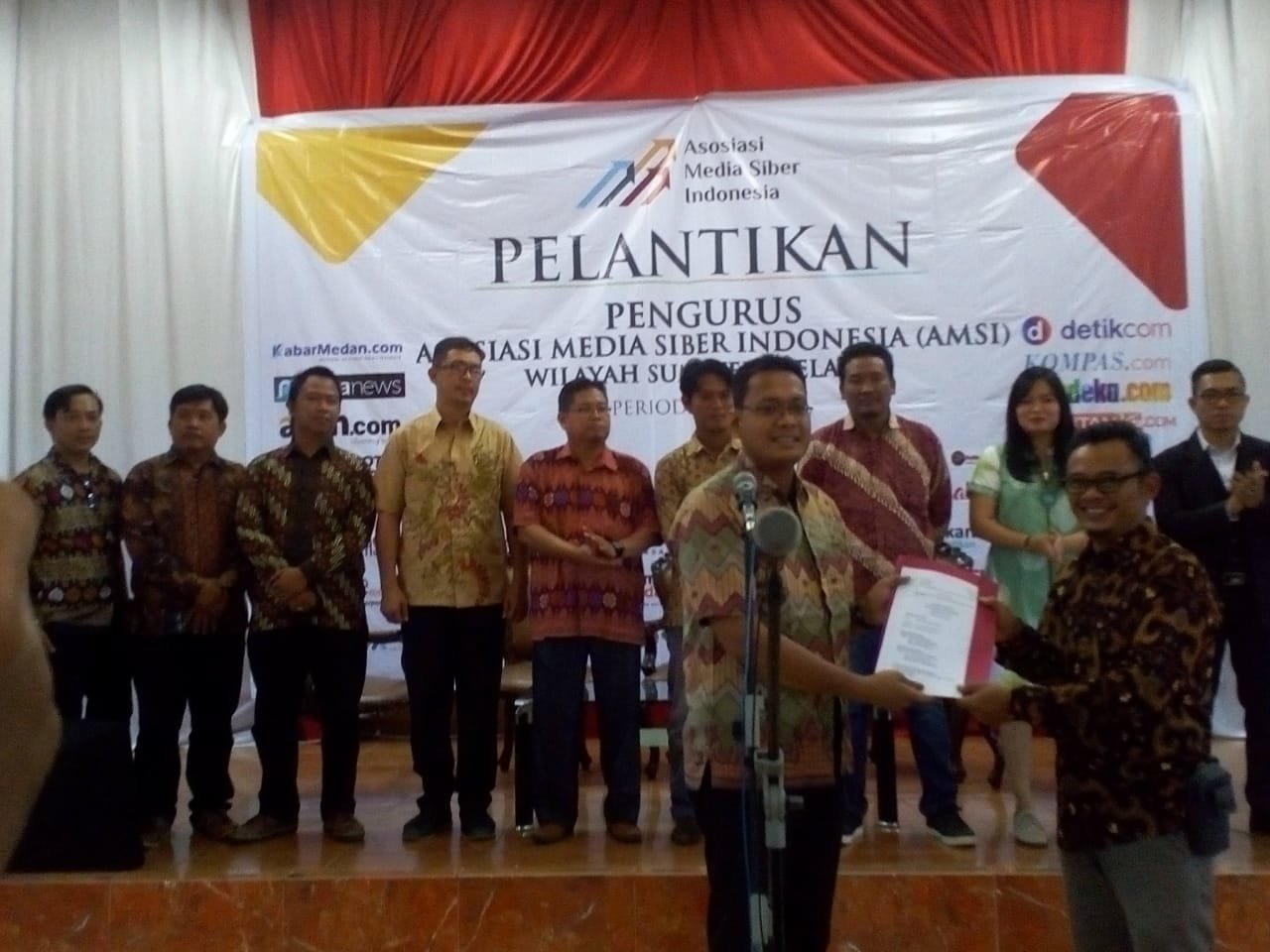 Pengurus AMSI Sumsel Resmi Dilantik Beritamusi