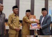 Gelar Sidang Paripurna, DPRD OKI Terima LKPJ Pelaksanaan APBD Tahun 2022