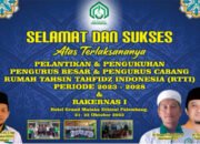 Palembang Akan Jadi Tuan Rumah Rakernas I RTT Indonesia