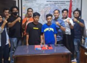 Polisi Ringkus Dua Pemuda Penjual Narkoba Asal Belinyu