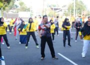 Senam Pagi Bersama Jajaran Sekretariat Pemkab Muba