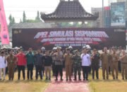 Bersiap Hadapi Pemilu, Polres OKI Gelar Simulasi Sispamkota Ops Mantap Brata 2023