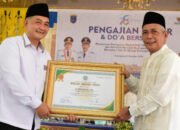 Dorong UMKM Jadi Tulang Punggung Ekosistem Industri Halal, Bupati OKI Terima Halal Award