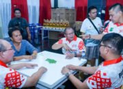 Ratusan Penggemar Gaplek dan Kartu Song Berkumpul di Rumah Dinas Bupati Muba