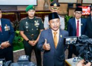 Wakili Pj Bupati Muba, Musni Wijaya Dengarkan Pidato Kenegaraan