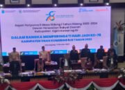 Perdana Pj. Gubernur Sumsel Hadiri HUT OKI ke-78 Tahun, Abdiyanto Pimpin Rapat Paripurna Istimewa