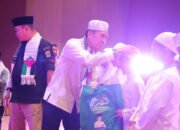 Dukung Rakyat Palestina, Ratu Dewa Kumpulkan Seribu Anak Yatim Piatu di Palembang Gelar Doa Bersama