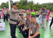 36 Personel Polres Bangka Selatan Naik Pangkat, Kapolres Tekankan Kualitas dan Tanggung Jawab