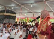 Main ke Palembang, Atikoh Kenalkan Program KTP Sakti