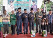 Kunker ke Kecamatan Lais, Pj. Bupati Apriyadi Lantik Pj. Kades Epil Barat dan Anggota BPD