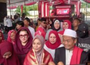 Ayu Nur Giri dan Rita Suryani Dampingi Istri Capres Ganjar Pranowo Kampanye di Ponpes SMB