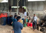 Polisi Bongkar Gudang BBM Solar Ilegal di Merawang