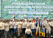 Areal Gambut di OKI Ditanami Pohon Pada Peringatan Hari Lahan Basah Sedunia