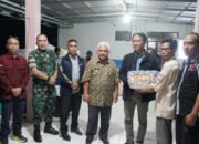Pj. Bupati OKI Bagi-bagi Vitamin dan Siagakan Tim Kesehatan Untuk Petugas PPK