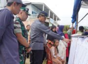Pj. Bupati OKI Keliling Pantau TPS, Nyoblos di TPS 9 Sukadana Kayuagung