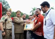 Wamen Ketenagakerjaan RI Pimpin Apel Bulanan K3 Nasional di Provinsi Sumsel