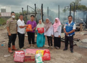 Pemkab Muba Gerak Cepat Serahkan Bantuan ke Korban Kebakaran di Mangun Jaya