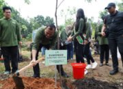 Peringati Hari Bakti Rimbawan ke-41, Plh Sekda Edward Candra Tanam 400 Bibit Pohon di Punti Kayu