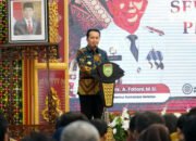 Pj Gubernur Agus Fatoni Serahkan Sertifikat Proper Bagi BUMN dan Perusahaan Swasta Peduli Lingkungan