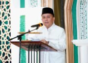 Salat Tarawih Berjamaah, Pj Gubernur Agus Fatoni Ingatkan Masyarakat Jaga Iklim Kondusif di Sumsel