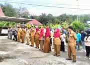 Jalani Ibadah Puasa, Pemdes Lumpatan II Tetap Produktif Laksanakan Apel Pagi