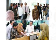Ratna Machmud Dampingi Presiden Jokowi Kunjungi RSUD Dr Sobirin Pangeran Amin