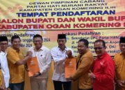 Pasangan Dja’far Shodiq dan Abdiyanto Kompak Ambil Formulir Pendaftaran di Partai Hanura OKI