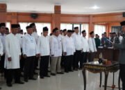 Dikukuhkan, Pengurus MUI OKI Harus Siap Jadi Pelayan Umat
