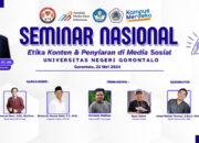 Jurusan Komunikasi UNG Akan Menggelar Seminar Nasional Etika Konten di Media Sosial