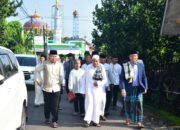 Idul Adha, Pj. Bupati OKI Sholat Ied dan Berkurban di Masjid Sukadana