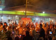 Rayakan Tahun Baru Islam 1446 Hijriyah, Masjid Fastabiqul Khoirot Air Lintang Gelar Pawai Obor