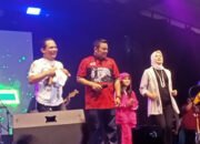 Bupati Riza Herdavid dan Wali Band Meriahkan Kemilau Pesona Bangka Selatan 2024