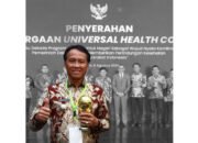 Cover 97% Warga Lewat JKN-KIS, Pj. Bupati OKI Diganjar UHC Award