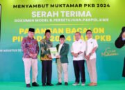 Cak Imin Serahkan Dukungan PKB ke Dja’far Shodiq-Abdiyanto