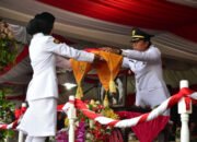 Pj. Bupati OKI Apresiasi Paskibraka Sukses Naik dan Turunkan Merah Putih