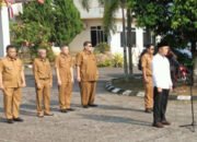 Farid Hadi Sasongko Jadi Pembina Apel Harian Dilingkungan Sekretariat DPRD OKI