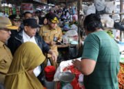 Sidak Pasar Tradisional, Damenta temukan pedagang nakal