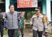 Bersama Pj Walikota dan Kapolres, Ketua KPU Monitoring ke TPS di Pagar Alam