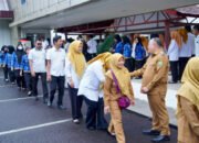 Pamit dengan Haru, Pj Bupati Muba Sampaikan Pesan Perpisahan di Apel Terakhir