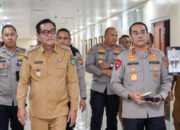 Bupati Muba HM. Toha Audiensi dengan Kapolda Sumsel,