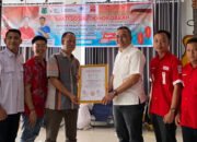 PMI Muba bersama Organisasi INTI dan PSMTI Kabupaten Musi Banyuasin laksanakan Bakti Sosial Donor Darah