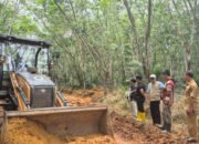 Bukti Sinergi Swasta dan Pemkab OKI, PT Sampoerna Agro Bantu Perbaikan Jalan