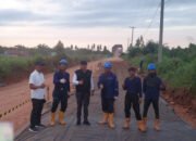 PT OKI Pulp & Paper Mills Dukung Pembangunan Infrastruktur OKI Lewat Program CSR Perbaikan Jalan Pasar Jetty Baung