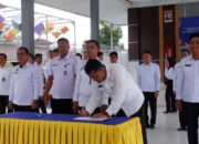 Lapas Kayuagung Lakukan Penandatanganan Komitmen Bersama Berantas Halinar di Lingkungan Pemasyarakatan