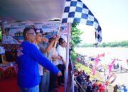 Balap Ketek di Desa Lumpatan II Resmi Dibuka oleh Bupati Muba