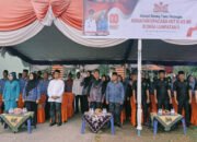 Pemdes Lumpatan II Laksanakan Upacara Bendera Peringati HUT RI Ke-80