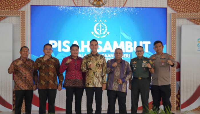 Kajari OKI Berganti, H. Sumantri Pamit dan I Gede Widhartama Siap Lanjutkan Sinergi