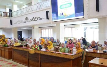 Tausiah Sambut Ramadan, DWP Palembang Ajak Anggota Perkuat Adab dan Sunnah
