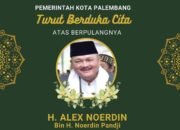 Ratu Dewa Sampaikan Duka Meninggalnya H Alex Noerdin