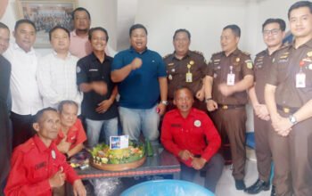 Kejari OKI Kunjungi Sekretariat PD IWO OKI, Sampaikan Ucapan Selamat HPN ke-80